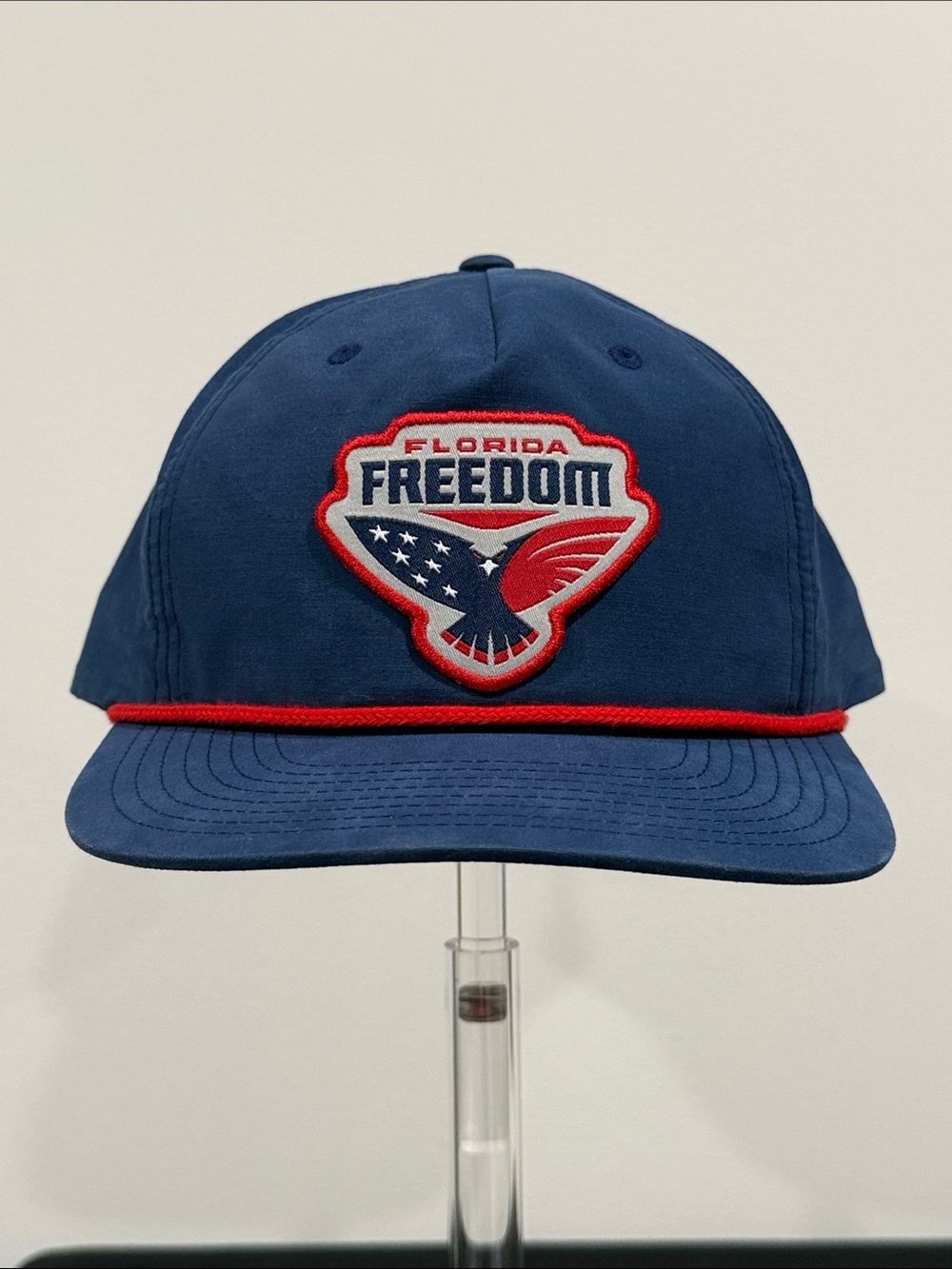 Official Florida Freedom PBR Braided Rope Hat Richardson 256 Umpqua Flat Bill OS